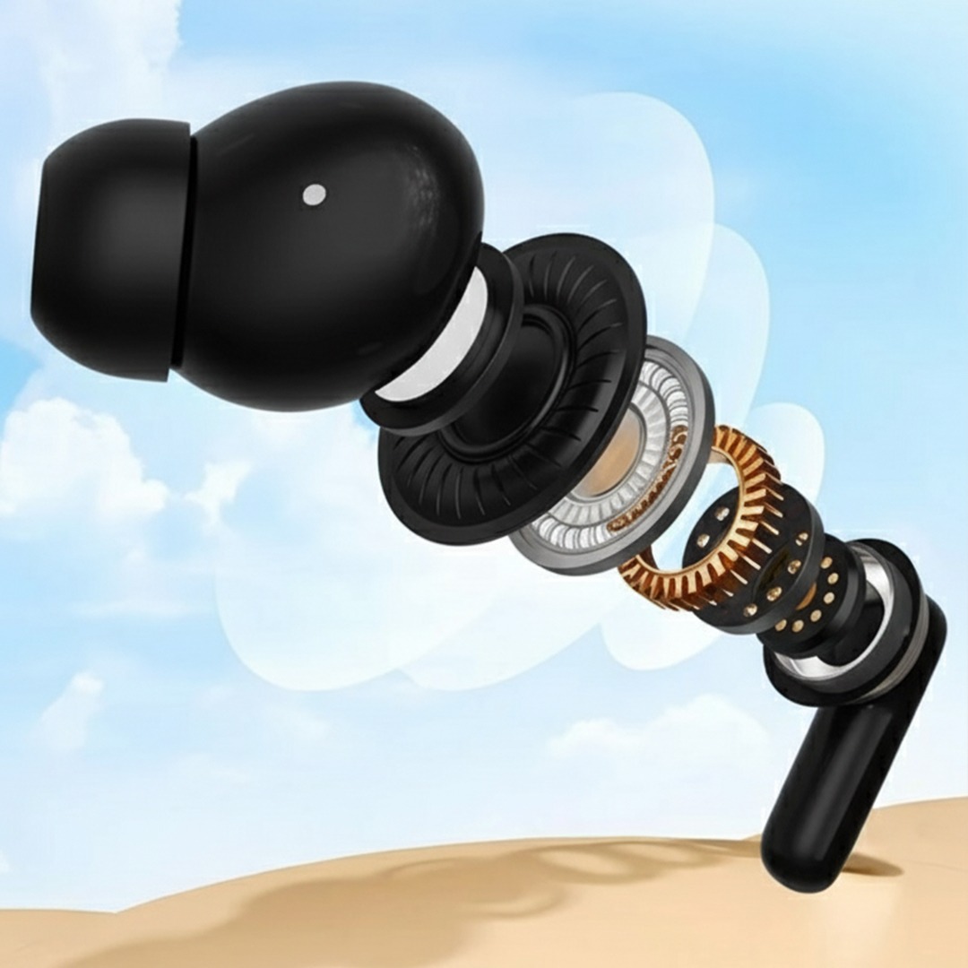 Reliable ELITE TWS Earbuds | Heavy Bass | All-Day Battery | ENC Calling | Touch Controls | With Guarantee - Image 4