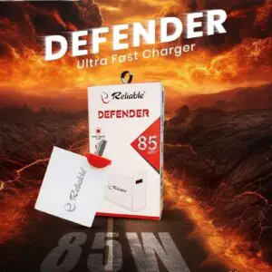 Reliable DEFENDER 85W Super VOOC 3.0 Ultra Fast Charger Adapter | Type-C Power Delivery