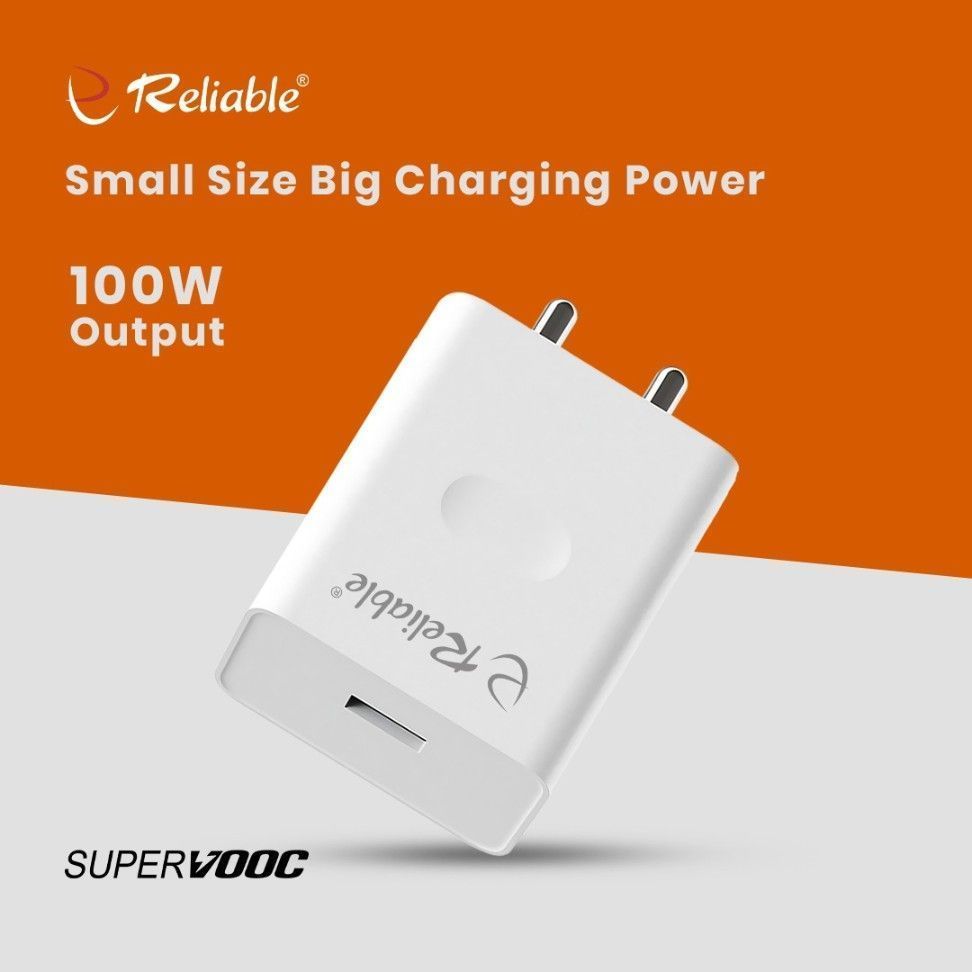 Reliable 80W SUPERVOOC Fast Charger Adapter with USB Type-C