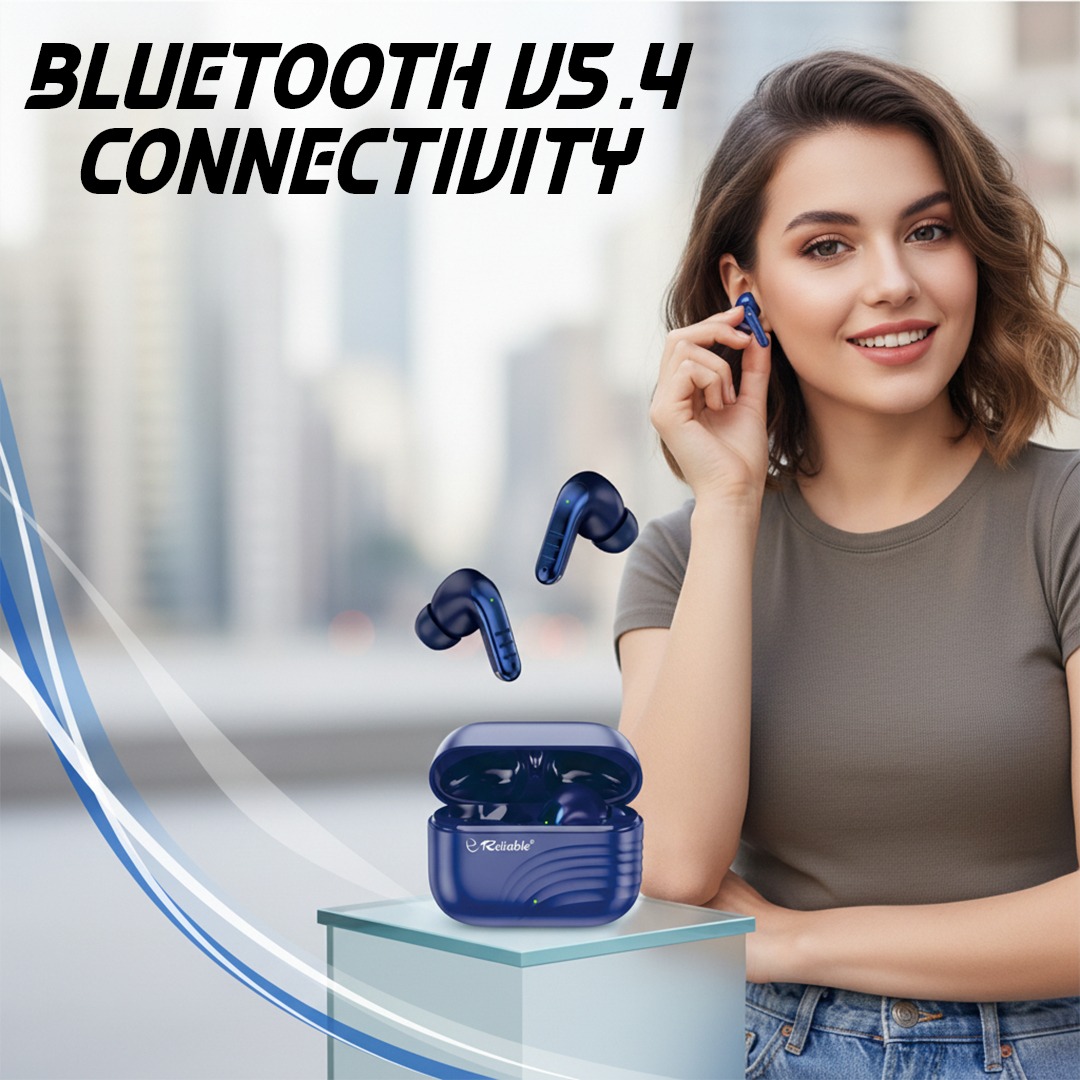 Reliable Cult ENC Earbuds | Powerful 12.5mm Drivers, Clear Calls, Bluetooth 5.4, Ergonomic Fit & Premium Sound Quality